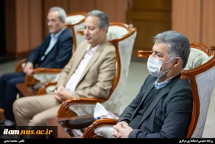 دیدار معاون اداری، مالی و مدیریت منابع و سرپرست مرکز نظارت، ارزیابی و تضمین کیفیت دانشگاه ملی مهارت کشور با استاندار مرکزی
 4
