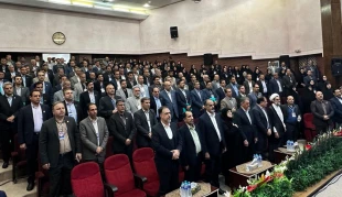 آغاز به کار اجلاس رؤسای دانشکده‌ها و آموزشکده‌های دانشگاه ملی مهارت سراسر کشور و آیین تجلیل از سرآمدان آموزشی دانشگاه با حضور مقامات دولتی و مسئولین دانشگاهی، در دانشکده شریعتی تهران 2