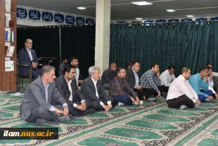 اولین سالگرد شهادت آیت‌الله سیدابراهیم رئیسی و شهدای خدمت در سازمان مرکزی دانشگاه برگزار شد 2