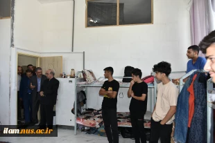 بازدید ریاست دانشگاه ملی مهارت، هیئت همراه و دکتر معظمی، عضو هیئت امنای دانشگاه از آموزشکده پسران گلپایگان
 2
