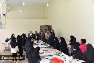 بازدید ریاست دانشگاه ملی مهارت و هیئت همراه از آموزشکده دختران خوانسار
 2