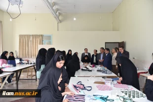 بازدید ریاست دانشگاه ملی مهارت و هیئت همراه از آموزشکده دختران خوانسار
 3